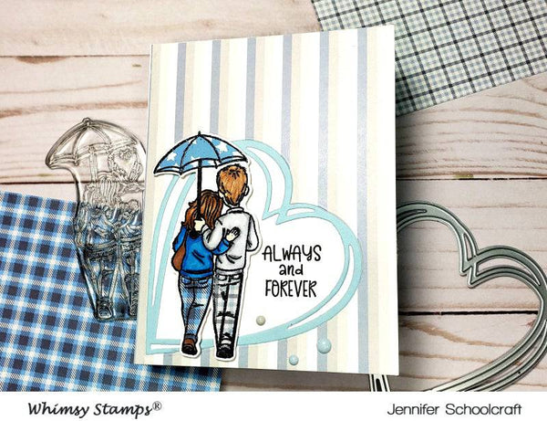 Always and Forever Clear Stamps - Whimsy Stamps