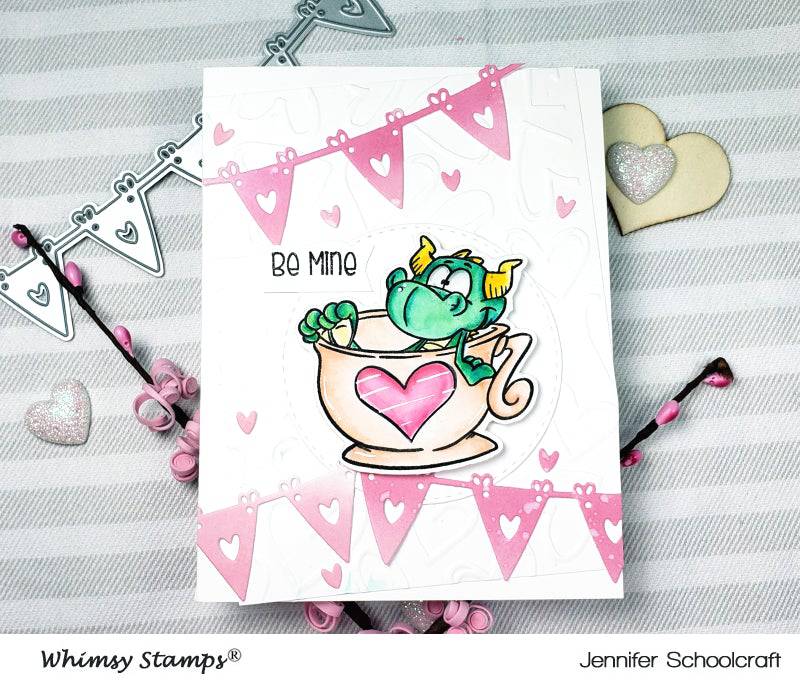 Dudley's Valentine Clear Stamps - Whimsy Stamps