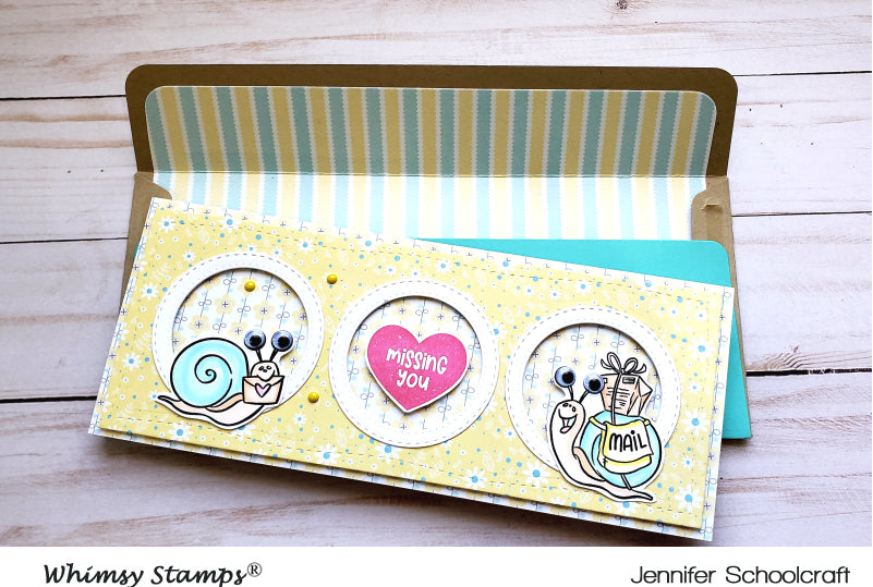 **NEW Snail Mail Clear Stamps - Whimsy Stamps