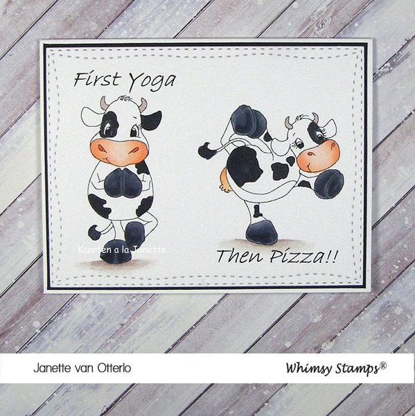 Yoga Animals Clear Stamps - Whimsy Stamps
