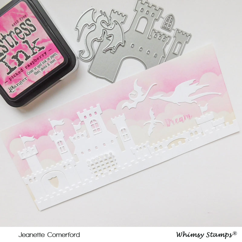 **NEW Build-a-Castle Die Set - Whimsy Stamps