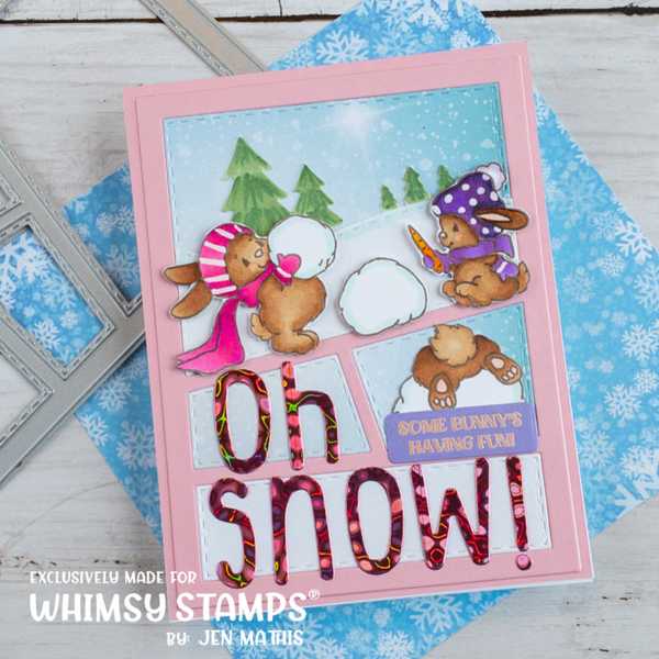 Cutie ABC Die Set - Whimsy Stamps