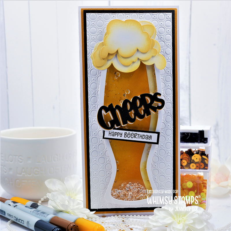 **NEW Cheers! Word Die Set - Whimsy Stamps