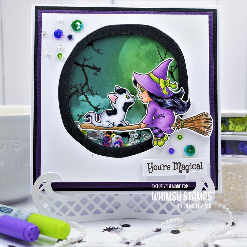 **NEW Halloween Magic Clear Stamps - Whimsy Stamps