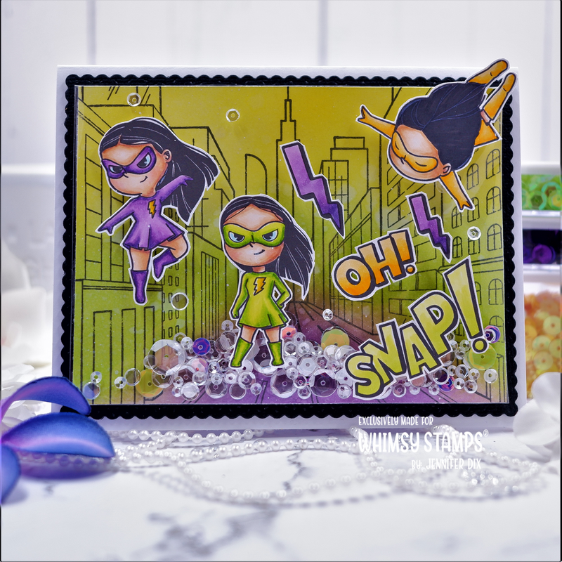 **NEW Oh, Snap! Clear Stamps - Whimsy Stamps