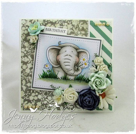 Well Rounded Elephant - Digital Stamp - Whimsy Stamps