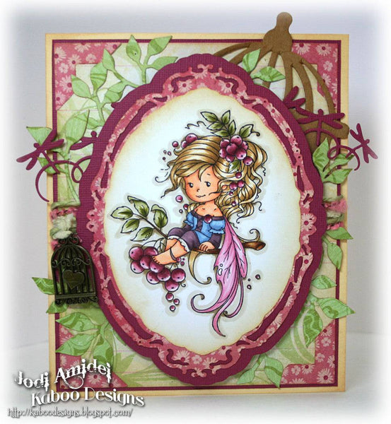 Rowan Fairy - Digital Stamp - Whimsy Stamps