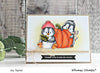 Penguin Pumpkin Patch - Digital Stamp - Whimsy Stamps