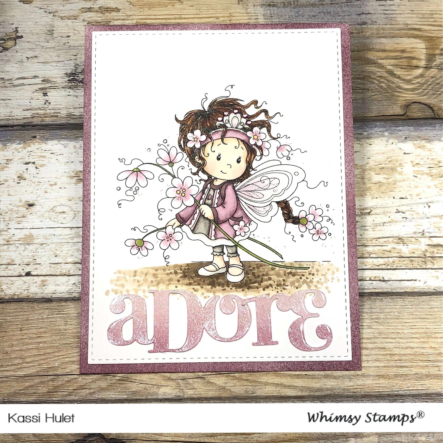 Dyanne - Digital Stamp - Whimsy Stamps