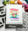 Paint Brush Strokes Clear Stamps - Whimsy Stamps