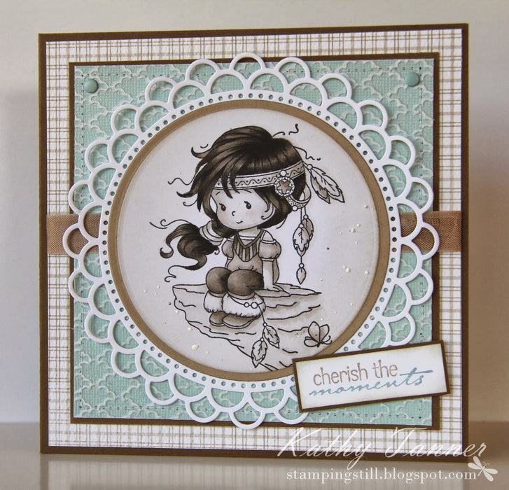 Wyanet (Beautiful) - Digital Stamp - Whimsy Stamps