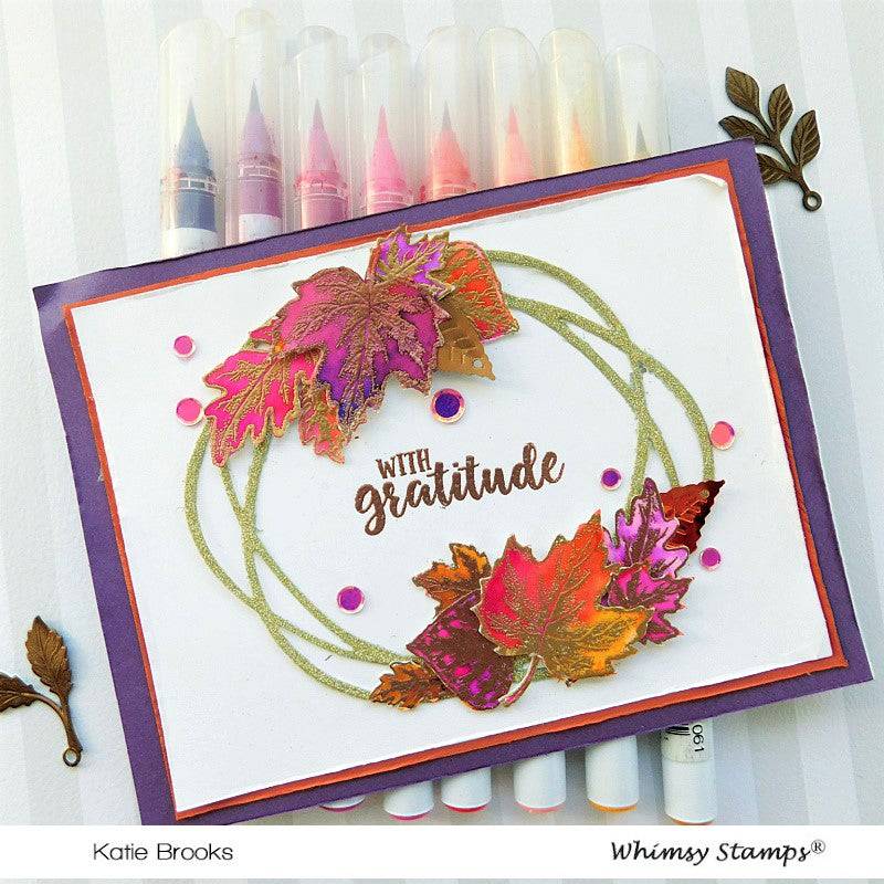 Leaf Layers Clear Stamps - Whimsy Stamps