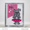 Bashful Ballerina - Digital Stamp - Whimsy Stamps