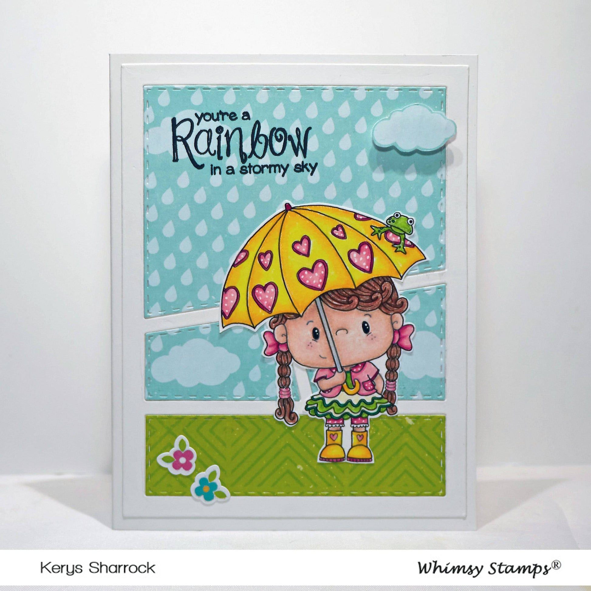 Rain - Digital Stamp - Whimsy Stamps