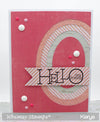 Basic Stitched Ovals Die Set - Whimsy Stamps