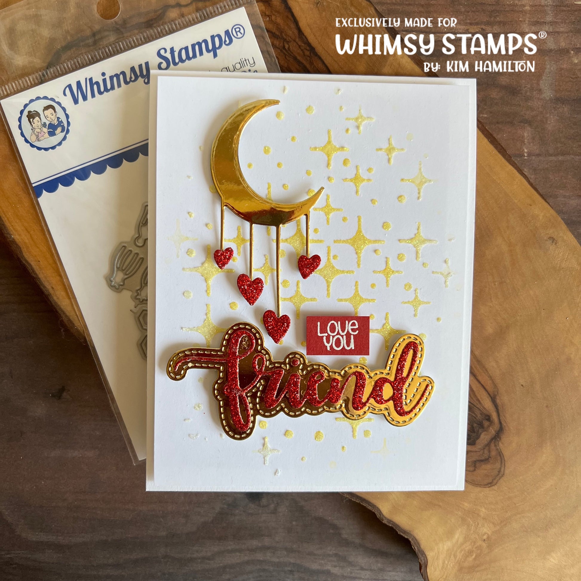**NEW Boho Moon Die Set - Whimsy Stamps