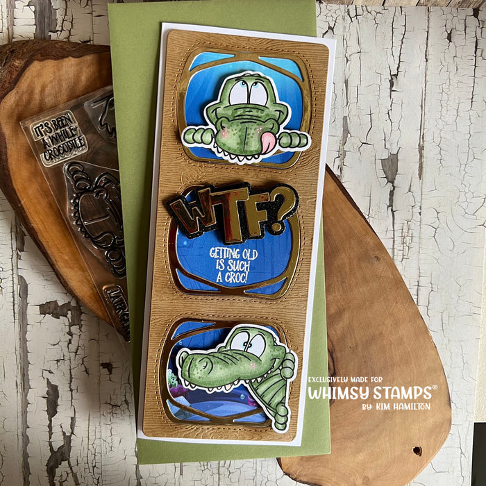 **NEW InstaGator Clear Stamps - Whimsy Stamps