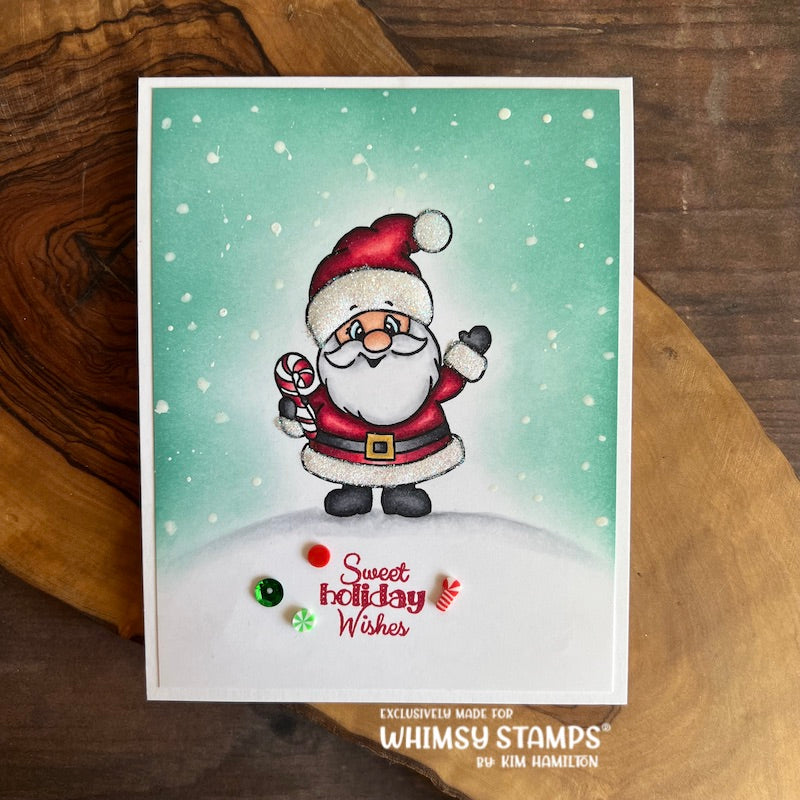 **NEW Santa and Friends Clear Stamps - Whimsy Stamps