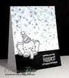 Sketched Elephants Clear Stamps - Whimsy Stamps