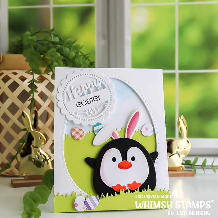 Penguin Pals Die Set - Whimsy Stamps
