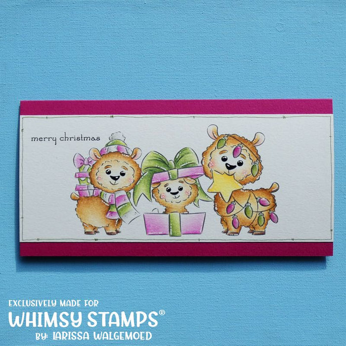 Fa La La Llama - Digital Stamp Set - Whimsy Stamps