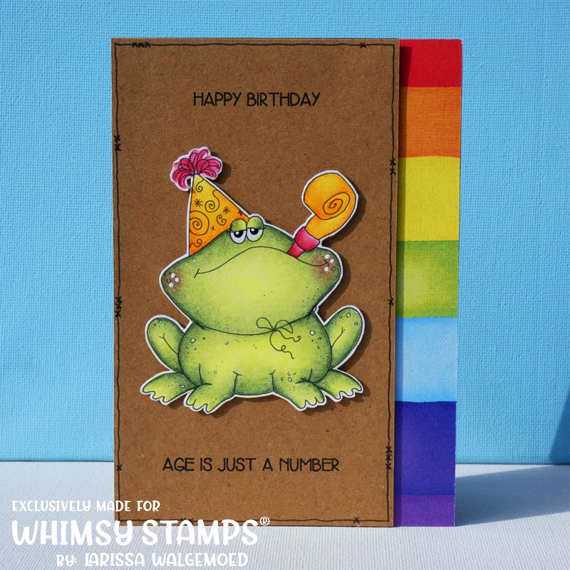 Froggie Hoppy Day 2 - Digital Stamp - Whimsy Stamps