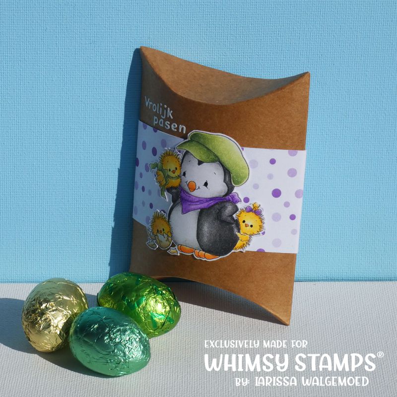 Penguin's Cute Chicks - Digital Stamp - Whimsy Stamps