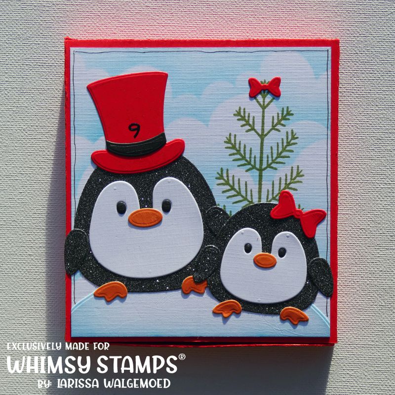 Penguin Pals Die Set - Whimsy Stamps