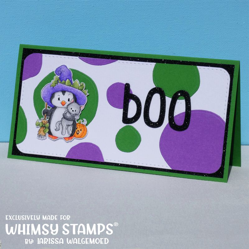 Penguin Spook Nite - Digital Stamp - Whimsy Stamps