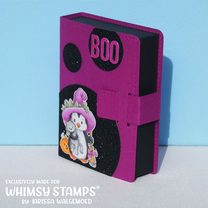 Penguin Spook Nite - Digital Stamp - Whimsy Stamps