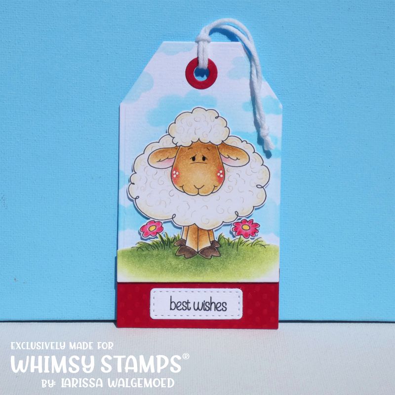 Spring Lamb - Digital Stamp - Whimsy Stamps