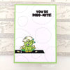 Roar, Stomp, and Chomp Clear Stamps - Whimsy Stamps
