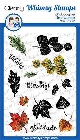 Leaf Layers Clear Stamps - Whimsy Stamps