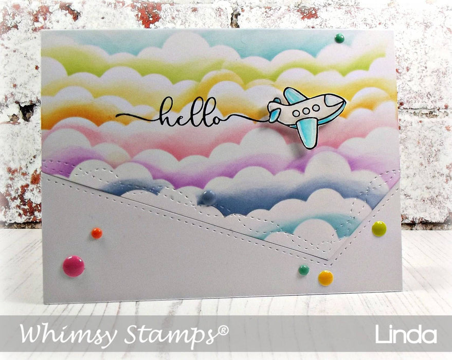 Fly By Clear Stamps - Whimsy Stamps