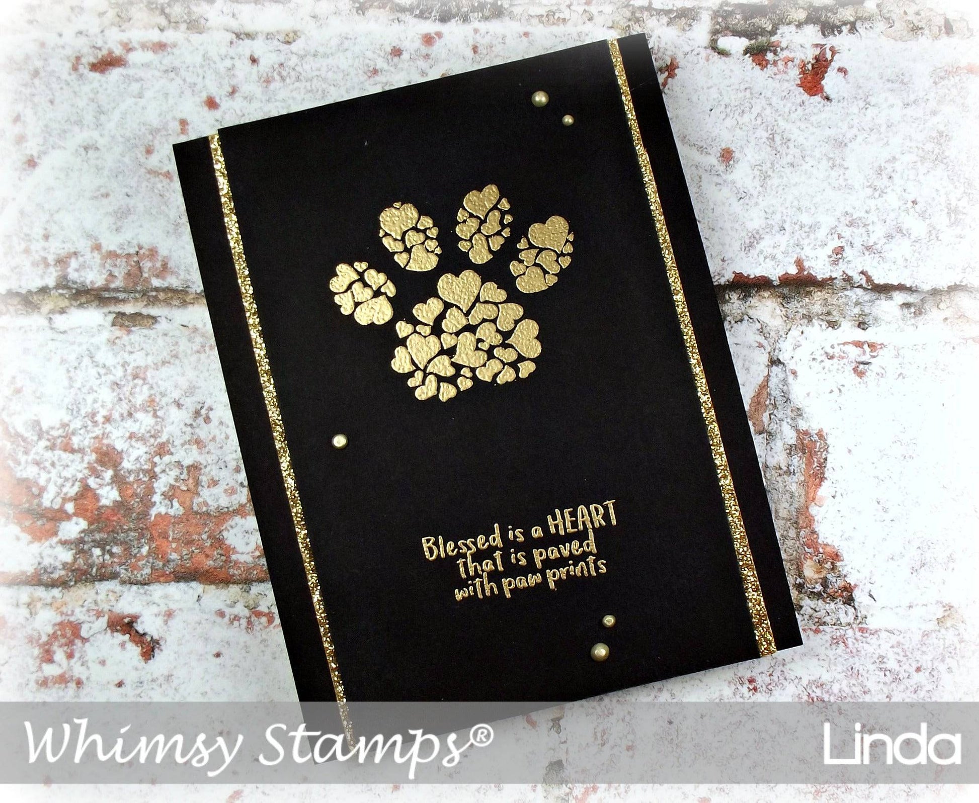 Unconditional Love Clear Stamps - Whimsy Stamps