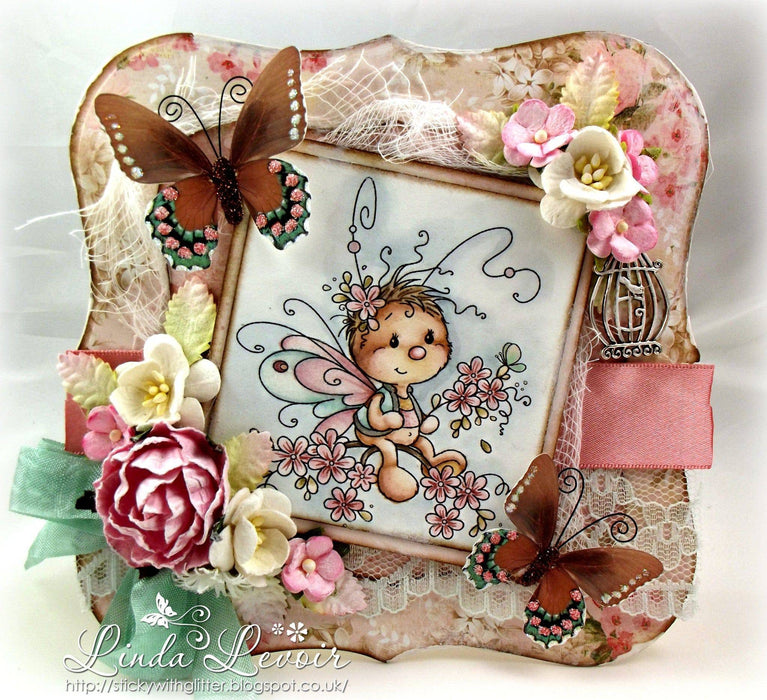 Mariposa - Digital Stamp - Whimsy Stamps