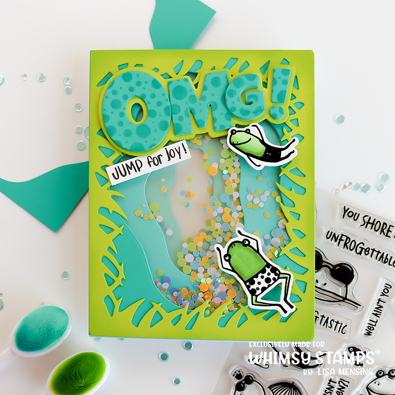 Wavy Nested Frames Die Set - Whimsy Stamps