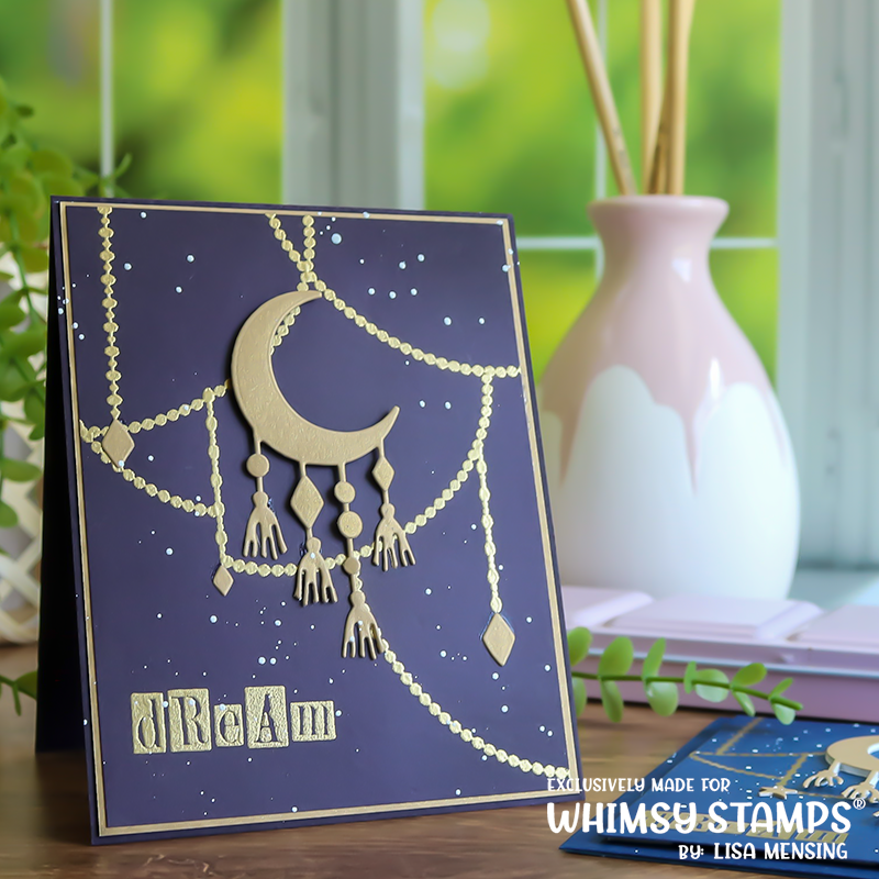 **NEW Boho Moon Die Set - Whimsy Stamps