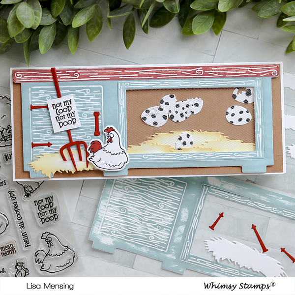 Butt Nuggets Clear Stamps - Whimsy Stamps
