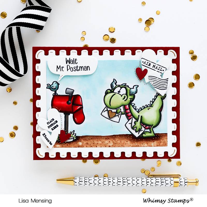 Extreme Postage Die Set - Whimsy Stamps