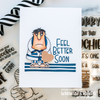 **NEW BooBoo Manflu Clear Stamps - Whimsy Stamps