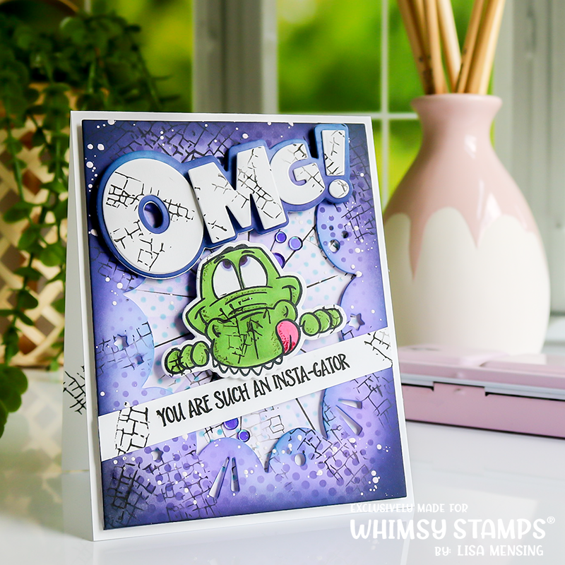 Comic Burst A2 Die - Whimsy Stamps