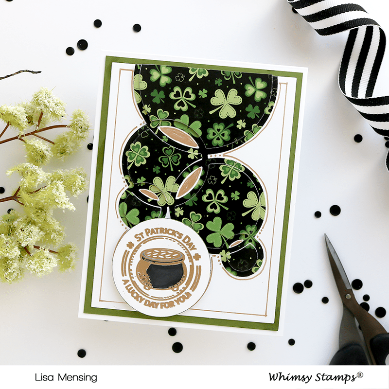 Slimline Paper Pack - St. Patrick's Day - Whimsy Stamps