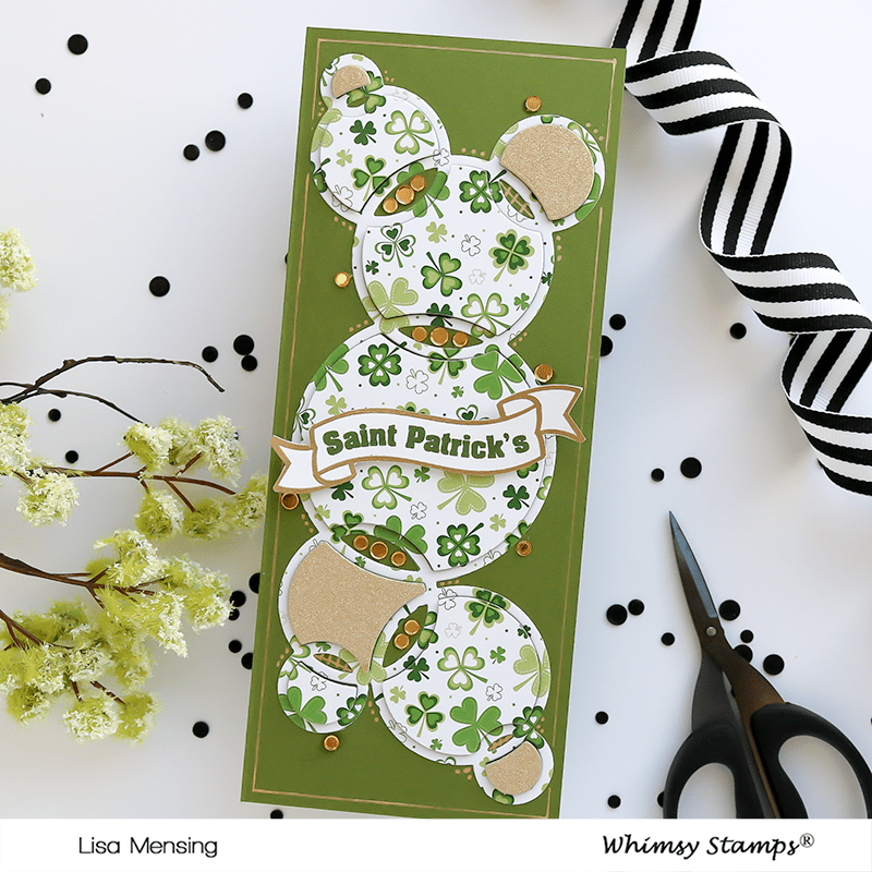 Slimline Paper Pack - St. Patrick's Day - Whimsy Stamps