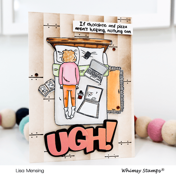 Just Ugh! Clear Stamps - Whimsy Stamps