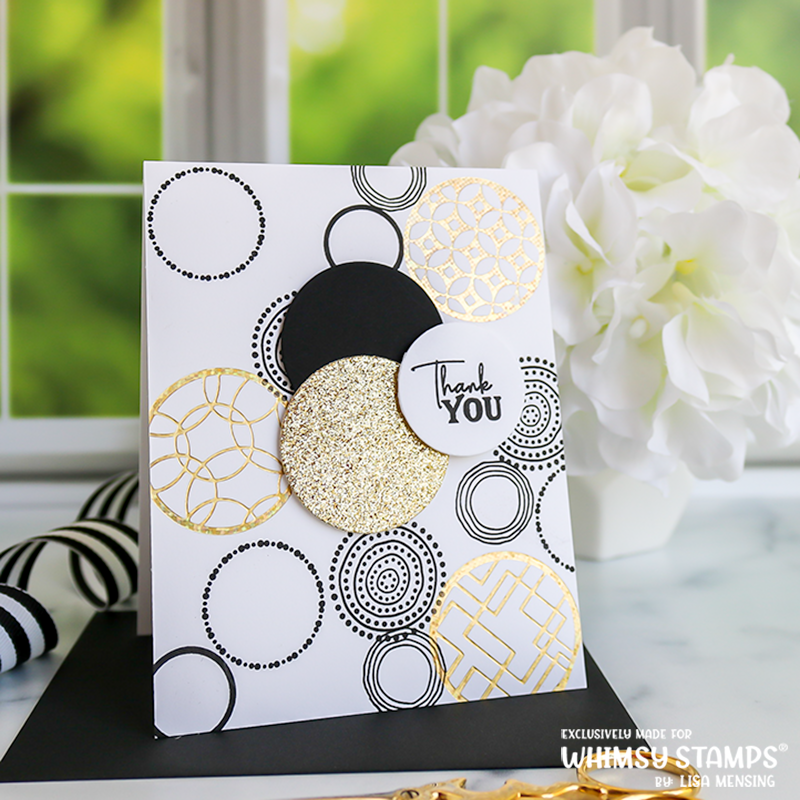 **NEW Peekaboo Dots Clear Stamps - Whimsy Stamps