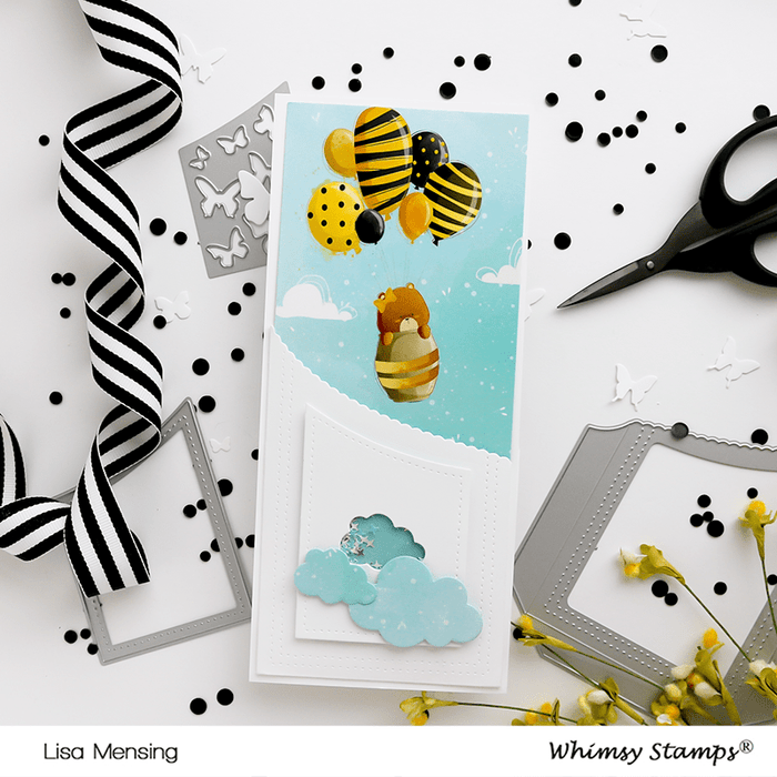 6x6 Paper Pack - Bizzy Bees - Whimsy Stamps