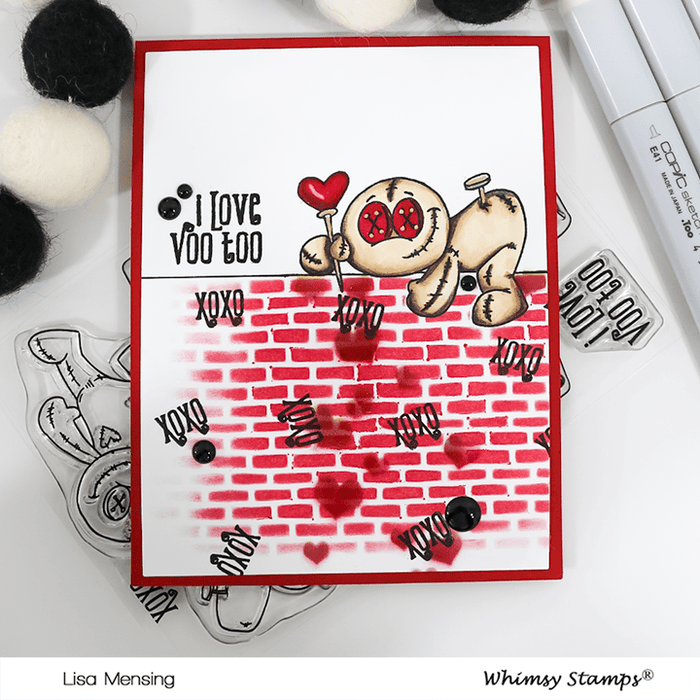 Voo Doo Clear Stamps - Whimsy Stamps