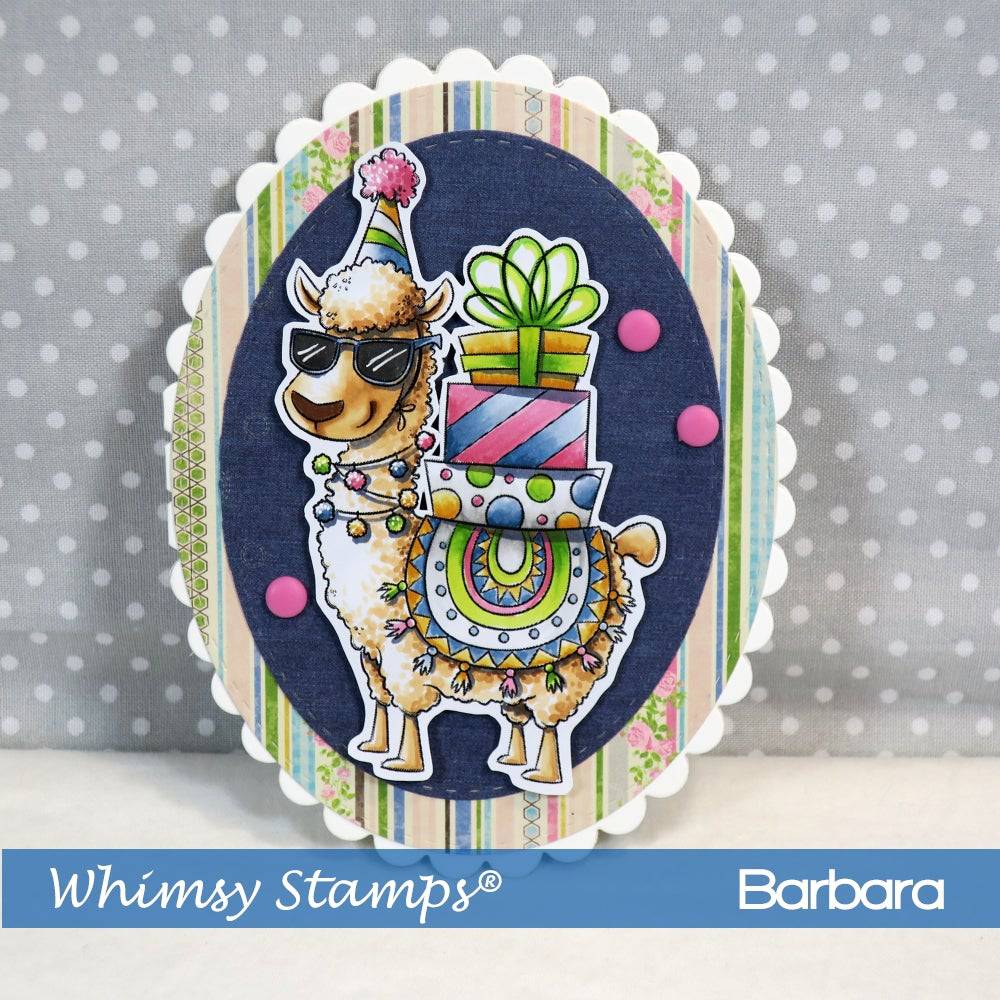 Basic Stitched Ovals Die Set - Whimsy Stamps