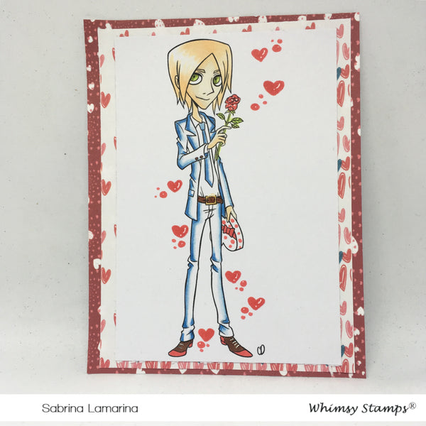 Valentine Luca - Digital Stamp - Whimsy Stamps